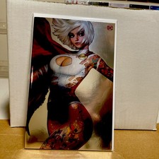 POWER GIRL #1 TATUAGEM VIRGEM FOLHA SZERDY VARIANTE NYCC QUASE PERFEITO DC COMICS 2023 comprar usado  Enviando para Brazil