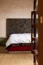 Hardwood headboard custom for sale  HEREFORD