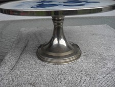Schöne tortenplatte metallfu� gebraucht kaufen  Kirchheimbolanden