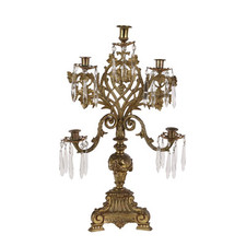 Candelabro antico bronzo usato  Cambiago