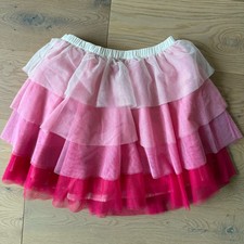 SAIA DE MENINA DE TULE TUTU BABADO NOVA SEM ETIQUETAS KATE SPADE NEW YORK tamanho 12Y rosa multi $68. comprar usado  Enviando para Brazil