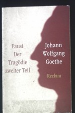 Faust teil tragödie gebraucht kaufen Faust teil tragödie gebraucht kaufen  Koblenz