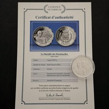 Medaille 40mm argent d'occasion  Antony