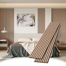 Wood slat wall for sale  Ashford