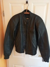 Motorrad lederjacke schwarz gebraucht kaufen  Magdeburg