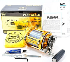 Carretel de pesca Penn International II 30TW drag trolling Japão grande jogo comprar usado  Enviando para Brazil