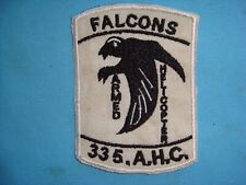 REMENDO DE GUERRA DO VIETNÃ, EUA 335º HELICÓPTERO ARMADO "FALCONS" 3º PLATÃO DE ARMAS comprar usado  Enviando para Brazil