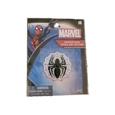 Marvel Araña Stick On Tatuaje Costiempo Cosplay Arte Corporal Joyería Nuevo segunda mano  Embacar hacia Mexico