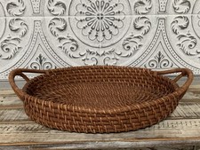 Oval rattan serving for sale  Rome