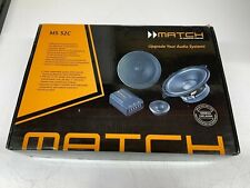Usado, Novo Alto-falante Componente Audiotec Fischer Match MS 52C 2-Way 5.25" comprar usado  Enviando para Brazil