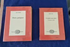 Diario partigiano parole usato  Crescentino