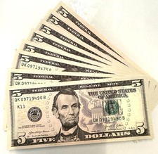 Autentiche banconote dollari usato  Roma