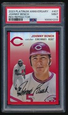 Johnny Bench 2023 Topps Chrome refrator vermelho platina 3/5 PSA 9 comprar usado Johnny Bench 2023 Topps Chrome refrator vermelho platina 3/5 PSA 9 comprar usado  Enviando para Brazil