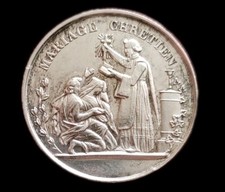 Médaille mariage argent d'occasion  Fagnières
