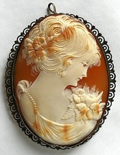 Cameo shell brooch. d'occasion  Expédié en Belgium