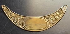 Militaria plaque casque d'occasion  Pérols