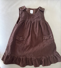 Vestido Jumper de Veludo Baby GAP Meninas - Marrom - Tamanho 18/24mo - Bainha Flutuante comprar usado  Enviando para Brazil