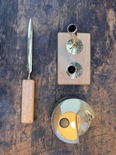 Schreibtischset gold brieföff gebraucht kaufen  Münster