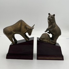 Vtg brass bull for sale  Livingston