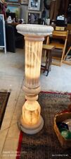 Colonne eclairee albatre d'occasion  Brionne