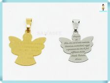 Collana ciondolo angelo usato  Napoli