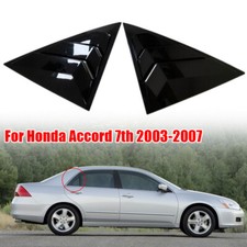 Usado, Capa persiana lateral preta brilhante ABS para Accord 7th 2003-2007 comprar usado  Enviando para Brazil