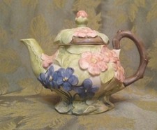 Majolica teapot floral for sale  Payson