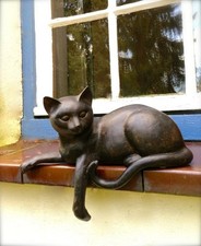 Skulptur katze lebendige gebraucht kaufen  Bad Bentheim