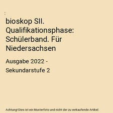 Bioskop sii qualifikationsphas gebraucht kaufen  Trebbin