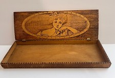 Vintage nouveau pyrography for sale  Dublin