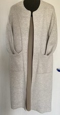Langer strickmantel creme gebraucht kaufen  Köln