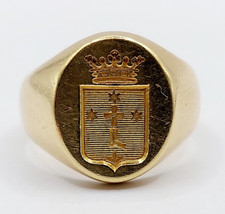 Chevalière antique 18k d'occasion  Paris II