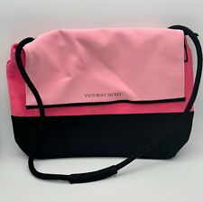 Bolsa tote Victoria Secret refrigerador de neoprene isolado viagem lancheira rosa, usado comprar usado  Enviando para Brazil
