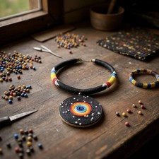 Unique zulu beaded for sale  LONDON