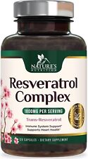 Resveratrol capsules 1800mg for sale  Riverton
