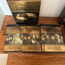 Lord of the Rings Trilogy Extended Edition 15 Blu Ray DVD Collection, usado comprar usado Lord of the Rings Trilogy Extended Edition 15 Blu Ray DVD Collection, usado comprar usado  Enviando para Brazil