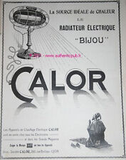 Publicite calor radiateur d'occasion  Cires-lès-Mello