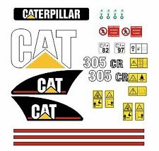 Caterpillar 305 decalcomanie usato  Campagna