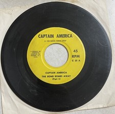 Disco de vinil vintage 1966 Marvel Comics Capitão América 45 The Bomb Bombs Away comprar usado  Enviando para Brazil