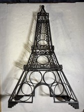 Rack de vinho 15,5” x 7” x 30” Torre Eiffel suporte livre metal comporta 6 garrafas comprar usado Rack de vinho 15,5” x 7” x 30” Torre Eiffel suporte livre metal comporta 6 garrafas comprar usado  Enviando para Brazil