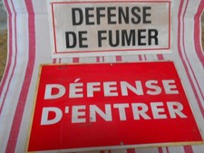 Panneaux signalétiques plaque d'occasion  Salbris