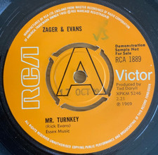Zager evans turkey for sale  LONDON
