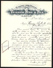 Briefkopf macon 1907 gebraucht kaufen  Berlin