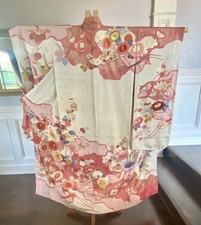 Vintage silk furisode for sale  Denver