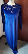 Women blue velour for sale  MATLOCK