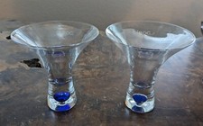 Conjunto de 2 Copos Martini Bolha Azul Soprado à Mão Ciroc Vodka comprar usado  Enviando para Brazil