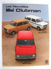 AFFICHE Française GARAGE AUTOMOBILE LEYLAND AUSTIN MINI CLUBMAN 1275 GT BREAK  d'occasion  Saint-Paul-Cap-de-Joux