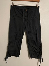 Calça Capri Gaúcha Feminina XCVI Tamanho Pequeno Preta Cordão de Carga Gorpcore comprar usado  Enviando para Brazil