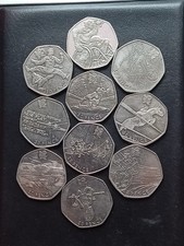 olympic 50p wrestling for sale  CRAIGAVON
