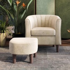 Accent chair ottoman for sale  Brentwood